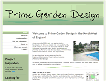 Tablet Screenshot of primegardendesign.co.uk